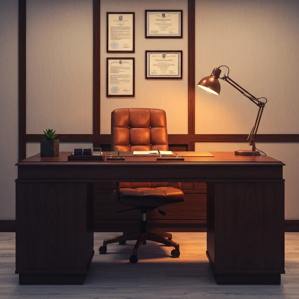 Sala de espera confortável e discreta