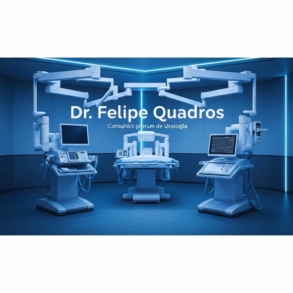 Detalhe de ambiente de consultório com decoração elegante